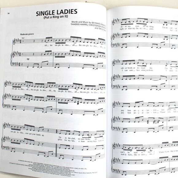 Beyonce - I Am ... Sasha Fierce Piano, Vocal and Guitar Chords Book - Picture 5 of 5